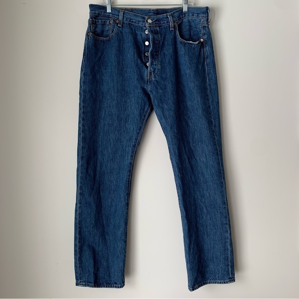 LEVI’S 501 Button down fly Straight Jeans size W38 L32
